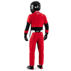 Sparco Super Light Race Suit Red White detail sleeve view Endless Racegear