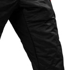 Sparco Competition Womens Race Suit Black Red White detail alternate view Endless Racegear