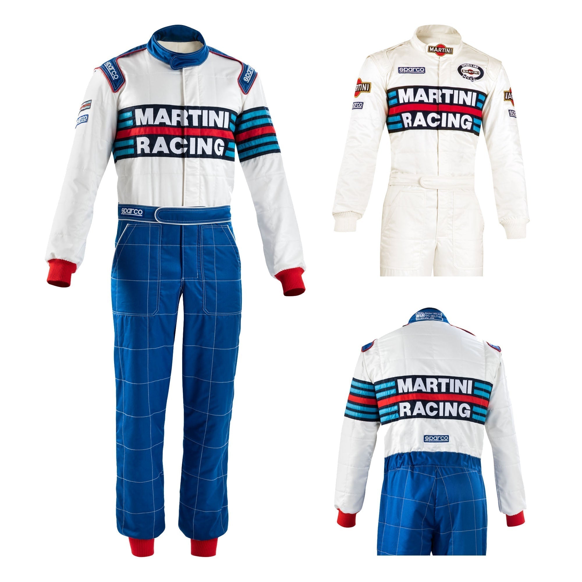 Sparco Martini Racing Suit front view Endless Racegear
