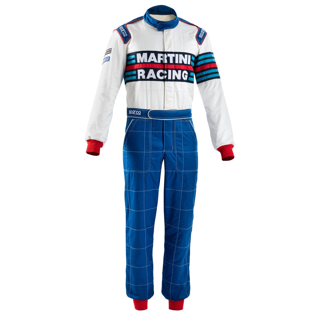 Sparco Martini Racing Suit Blue colourway Endless Racegear
