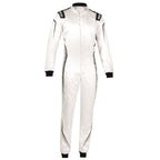 Sparco Prime Race Suit White colourway alternate view Endless Racegear