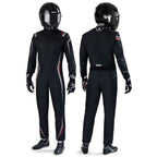 Sparco Prime Race Suit Black colourway group shot Endless Racegear