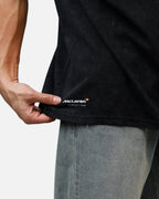McLaren F1 x New Era Washed Logo T-Shirt - Stone/Black Endless Racegear