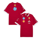 F1 Scuderia Ferrari 2025 Oversized Driver Replica T-shirt Endless Racegear