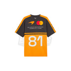 2026 McLaren Team Oscar Piastri Driver Replica T-Shirt Endless Racegear