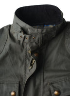 Belstaff Trialmaster Ultracore Waxed Cotton Jacket -  Olive