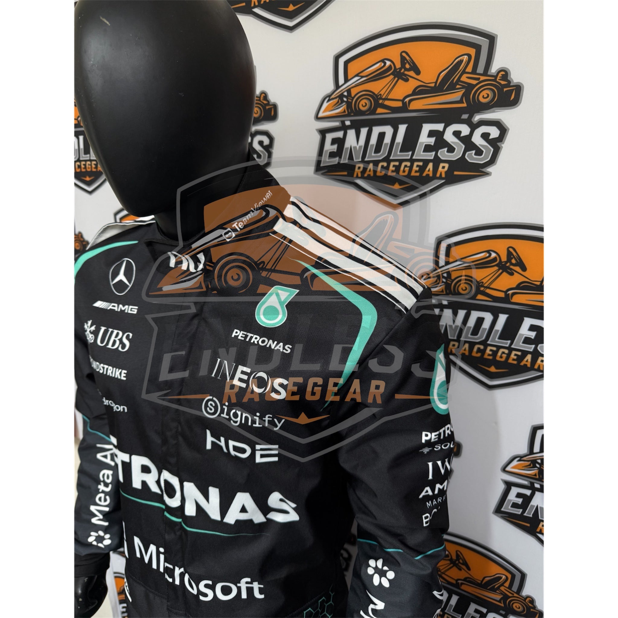 2026 Mercedes Replica Race Suit | Microsoft AMG F1 Team Gear Endless Racegear
