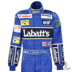 1992 Ricardo Patrese Williams Renault F1 Suit sponsor detail Endless Racegear