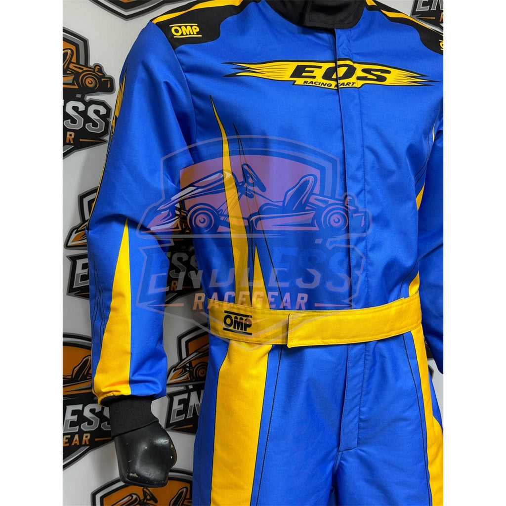 EOS 2021 OMP Overall Go Kart Replica Racing Sublimation Printed Suit Endless Racegear