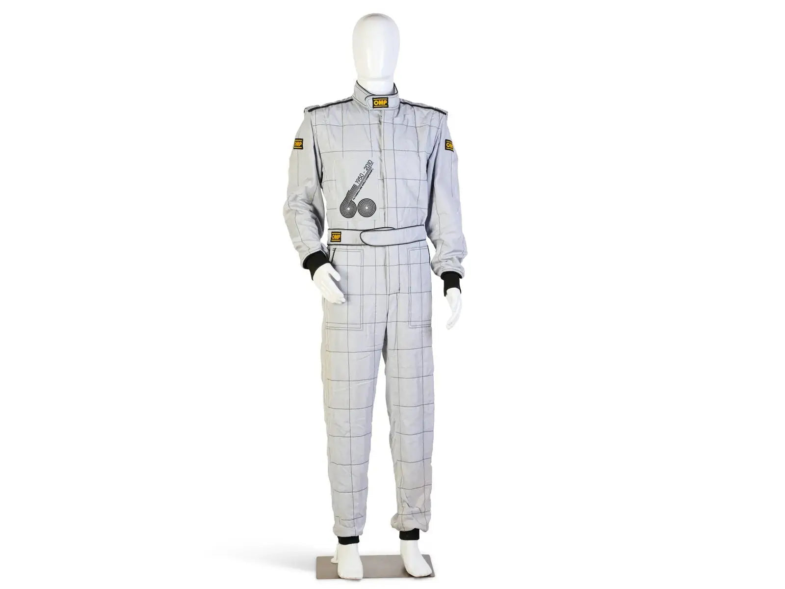 2010 Nigel Mansell 50th Anniversary Bahrain Race Suit front view Endless Racegear
