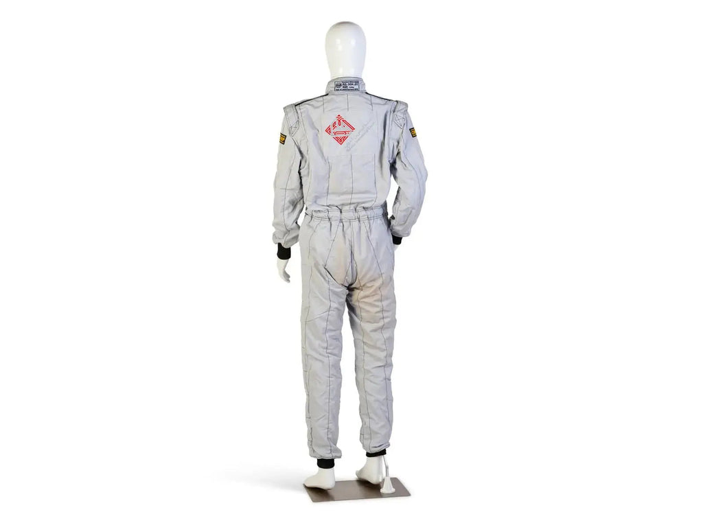 2010 Nigel Mansell 50th Anniversary Bahrain Race Suit back view Endless Racegear
