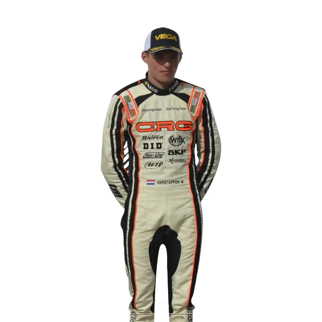 2013 CRG Go-Kart Race Suit front view Endless Racegear