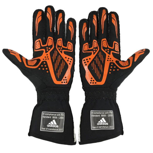 2017 Fernando Alonso McLaren Honda Adidas F1 Gloves - Ex Race Gear