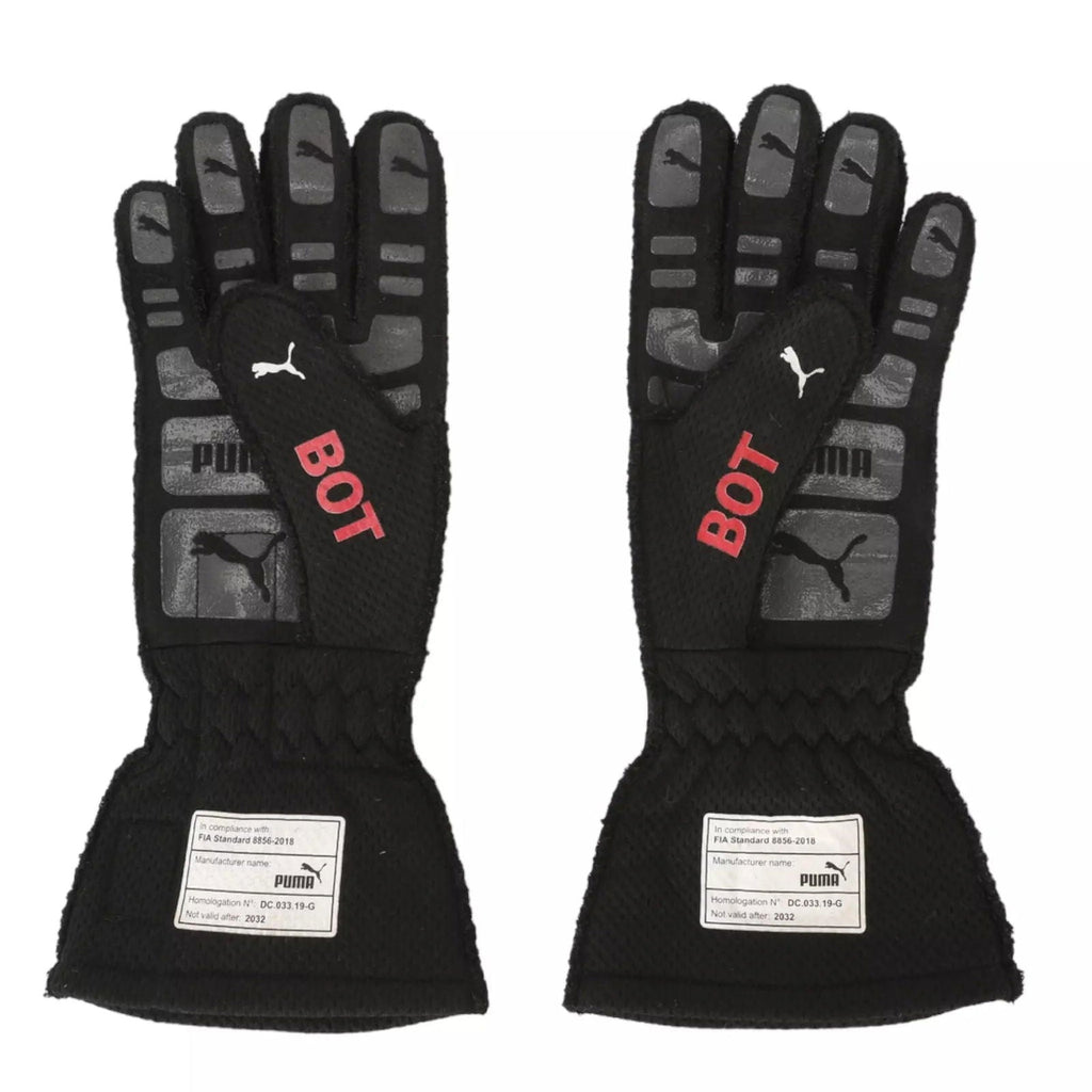 2022 VALTTERI BOTTAS F1 RACE GLOVES - BRITISH GP - Speedxcrafts