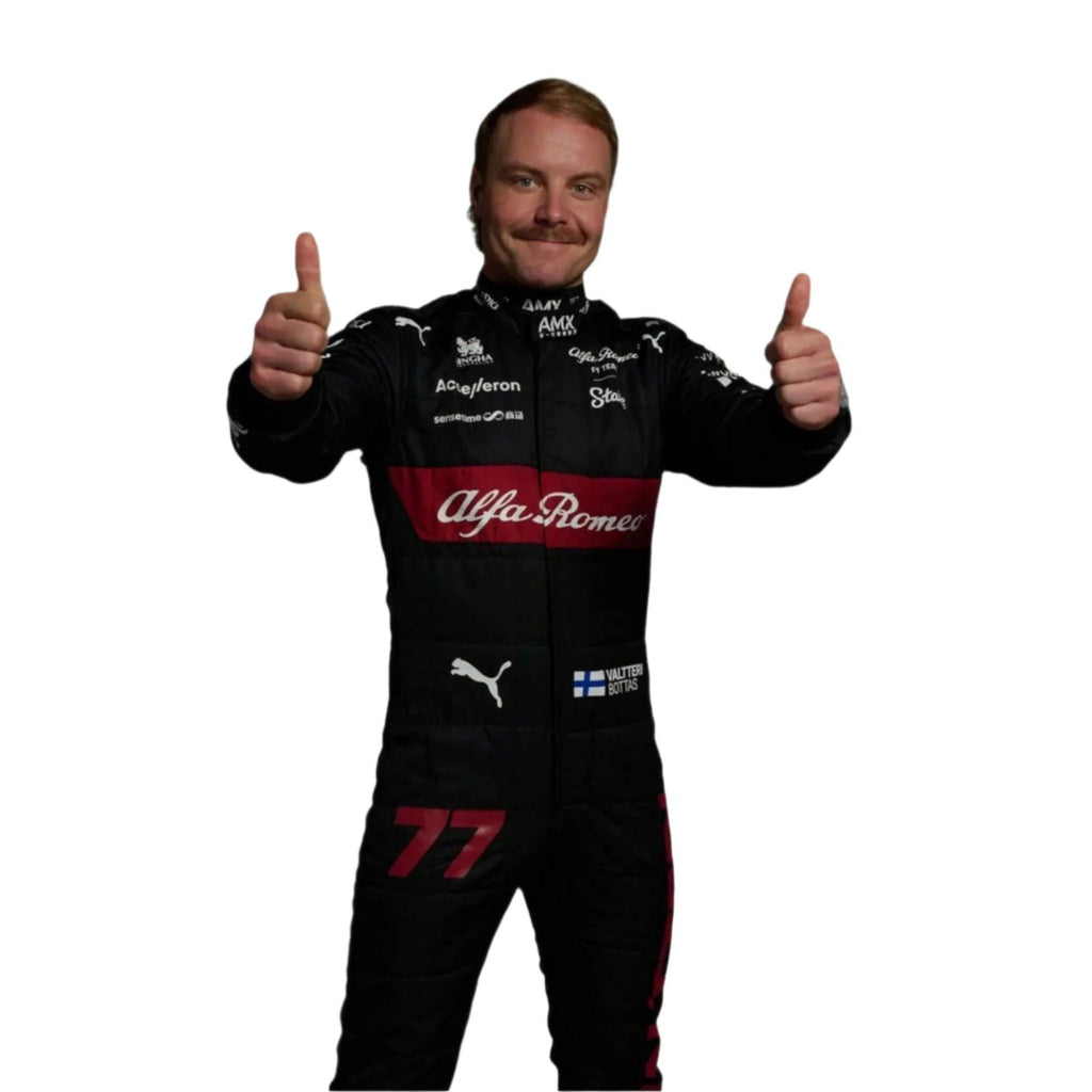 2023 Valtteri Bottas Alfa Romeo F1 Race Suit Ex Race Gear