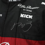 2023 Zhou Guanyu Alfa Romeo F1 Team Racing Suit– Belgian GP Ex Race Gear