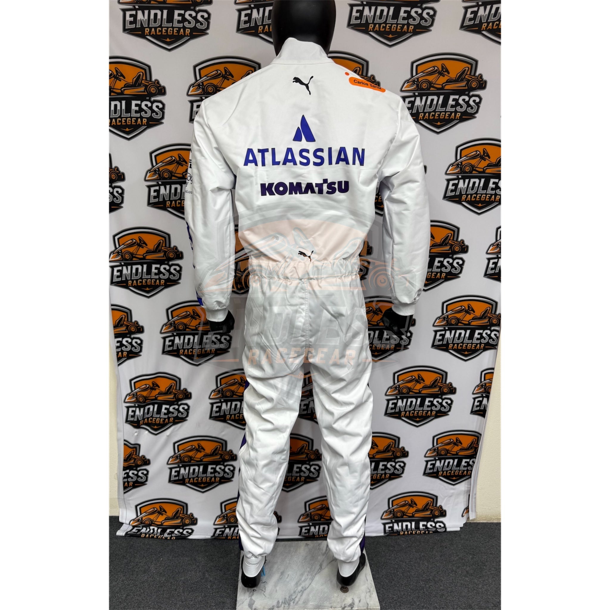 2025 Williams Carlos Sainz replica F1 race suit - Premium Endless Racegear