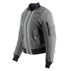 Helstons Elisa - Ladies Air Mesh Textile Jacket - Khaki