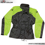 [Color:::Black / Hi Vis] JOE ROCKET RS-2 2-PIECE RAINSUIT