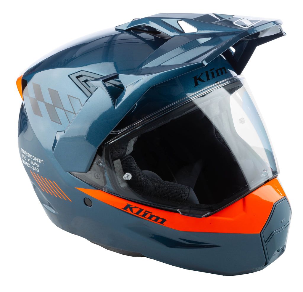 Klim | X1 Alpha Helmet ECE/DOT - Moto Camp Nerd - motorcycle camping