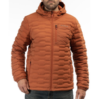 [Color:::Picante] Klim Boulder Stretch Down Hooded Jacket