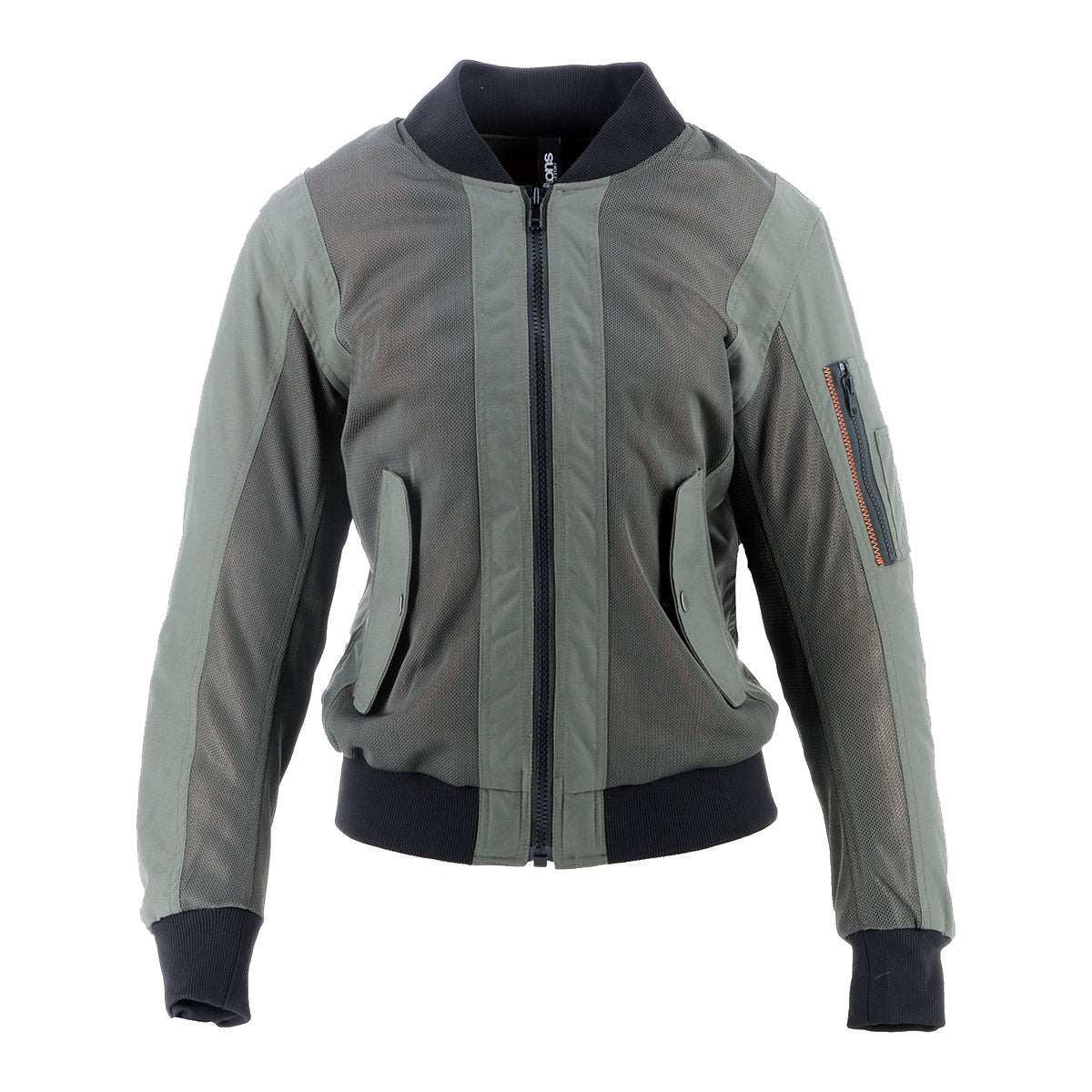 Helstons Elisa - Ladies Air Mesh Textile Jacket - Khaki