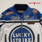 Lucky Strike Casual Moto Leather Jacket Endless Racegear