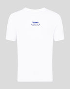 Alpine Racing F1 Pierre Gasly Relaxed Fit T-Shirt- White/French Navy Alpine