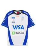 Visa Cash App RB F1 2026 Men's Team T-Shirt - White Visa Cash App RB