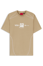 Visa Cash App RB F1 Fanwear T-Shirt - Black/White/Beige T-shirts Visa Cash App RB XS Beige 