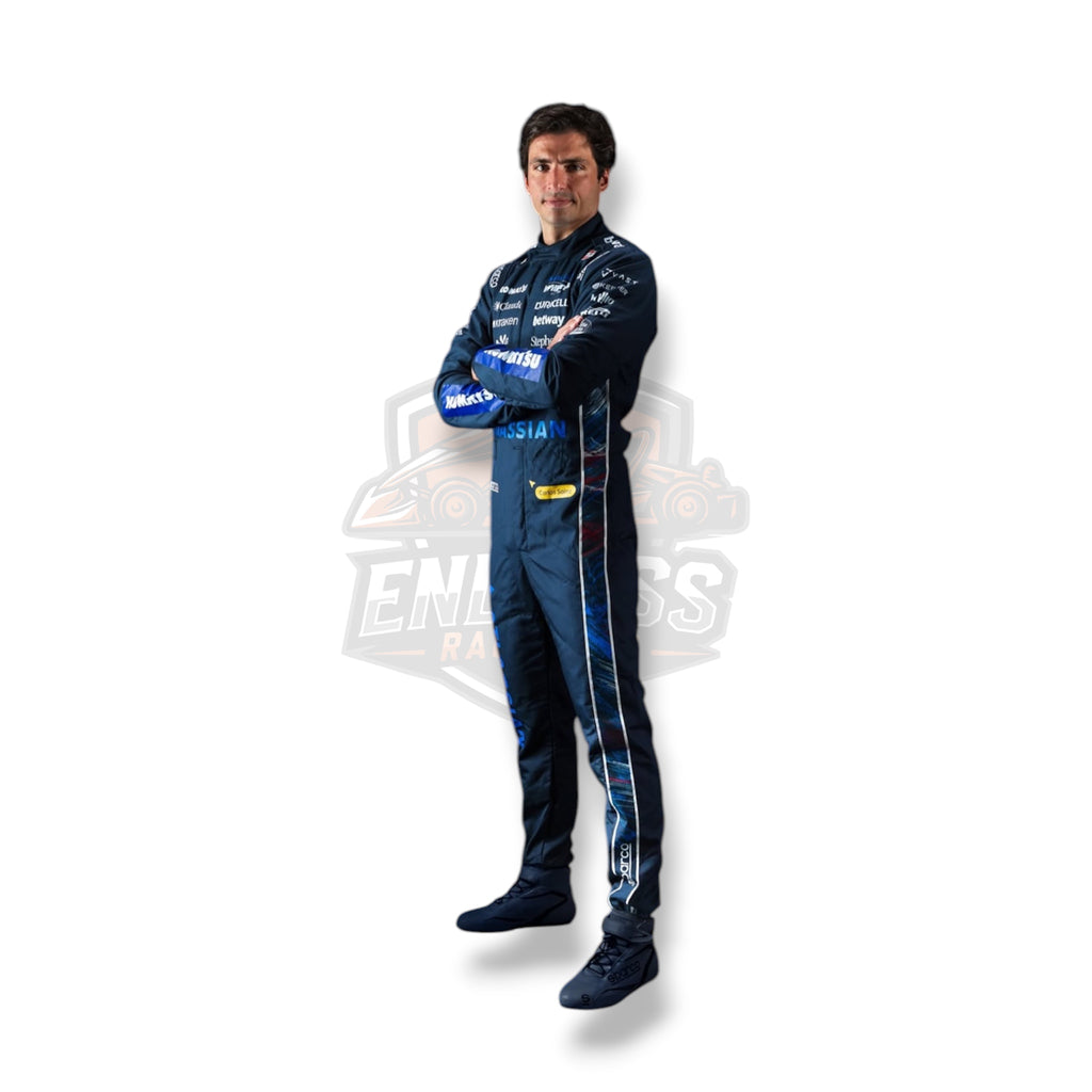 2026 Williams Silverstone GP Replica F1 Race Suit - Premium Endless Racegear