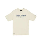McLaren F1 x New Era Washed Logo T-Shirt - Stone/Black/White T-shirts McLaren-Castore XS Beige 