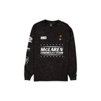 McLaren F1 x New Era Long Sleeve Racing T-Shirt - White/Black T-shirts McLaren-Castore XS Black 