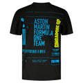 Aston Martin F1 Special Edition Singapore GP T-Shirt - Black Endless Racegear