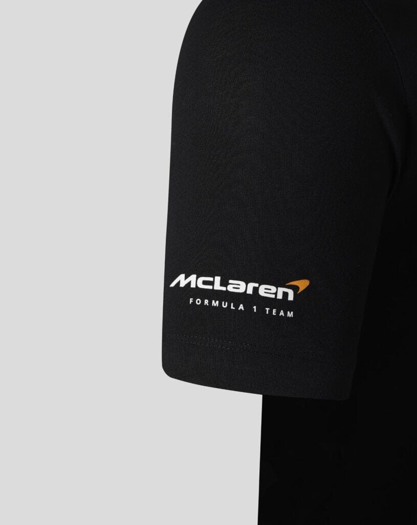 McLaren F1 Kids Lando Norris Championship Winner T-Shirt - Youth Black McLaren-Castore