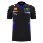 Monster Energy Yamaha 2025 Men's Team Replica T-Shirt - Black Yamaha Racing