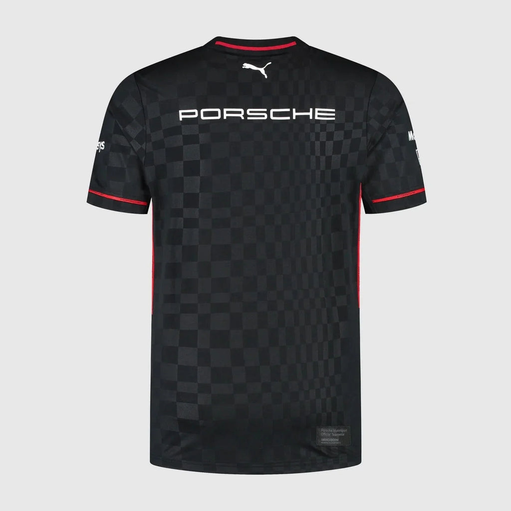Porsche Motorsport Men's Team T-Shirt - Black Porsche