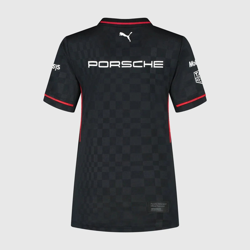 Porsche Motorsport Women's Team T-Shirt - Black Porsche