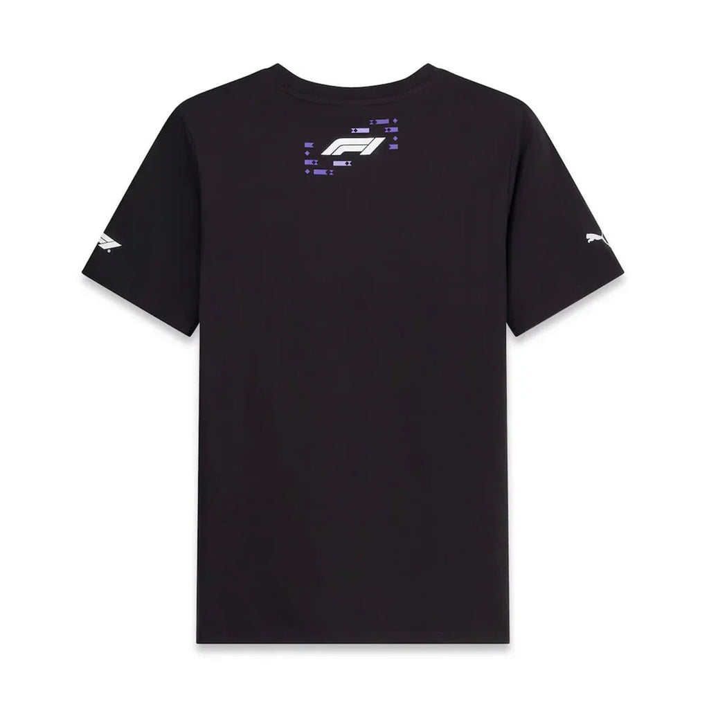 Formula 1 Tech Collection F1 Qatar GP T-Shirt - Black/White Endless Racegear