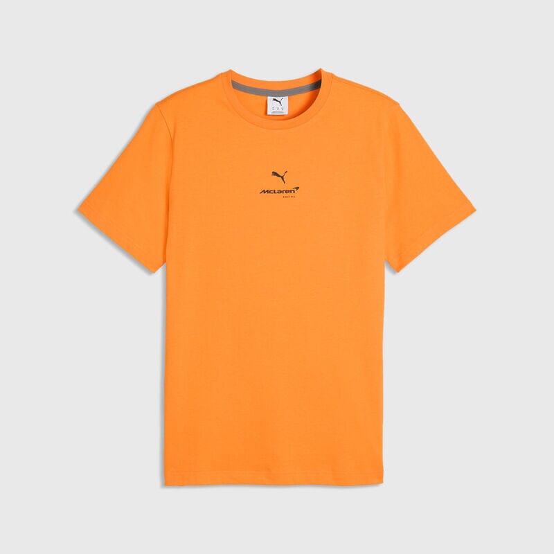 McLaren F1 Kids Core Small Logo T-Shirt - Youth Papaya/Seafoam T-shirts McLaren XS-116 Orange 