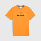 McLaren F1 Essentials Large Logo T-Shirt - Puma Black/Papaya T-shirts McLaren XS Orange 