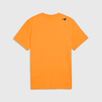 McLaren F1 Essentials Large Logo T-Shirt - Puma Black/Papaya McLaren