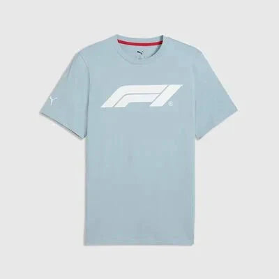 Formula 1 Tech Collection F1 Essential Logo T-Shirt - Black/White/Red/Seafoam T-shirts Formula 1 XS Blue 