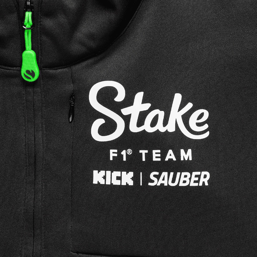 Stake Sauber F1 Team 2025 Team Quarter Zip Sweat Ex Race Gear