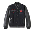 Harley-Davidson V-Twin Varsity Leather Jacket - Endless Racegear