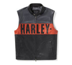 Men's Essential Convertible Leather Jacket Endless Racegear