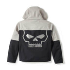 Harley-Davidson Willie G Skull Water Repellent Softshell Jacket Black/White Harley-Davidson