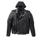 H-D Men's Potomac 3-in-1 Leather Jacket Black Harley-Davidson