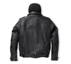 H-D Men's Potomac 3-in-1 Leather Jacket Black Harley-Davidson