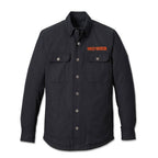 Harley-Davidson  Men's Operative Riding Shirt Jacket - Black 5XL Harley-Davidson